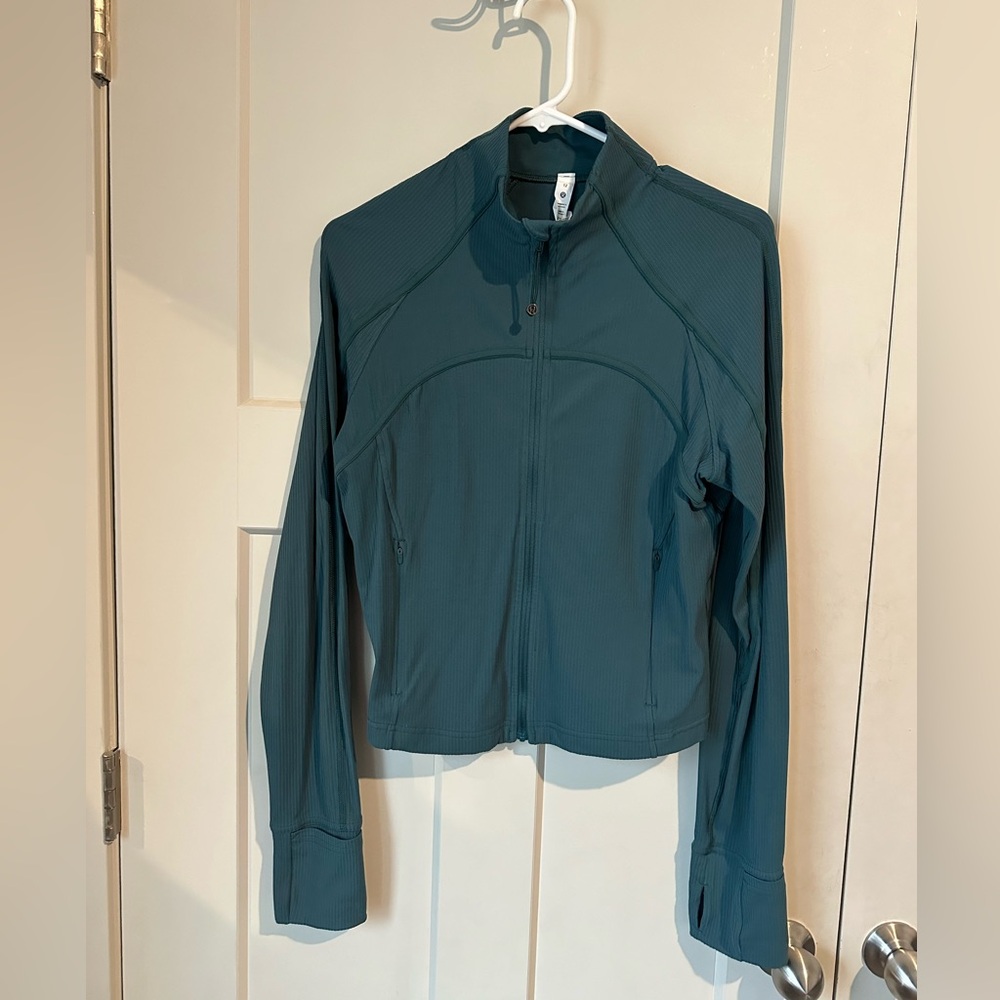 Lululemon zip up scuba workout jacket